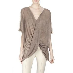 Womens Short sleeve crossed Blouse.